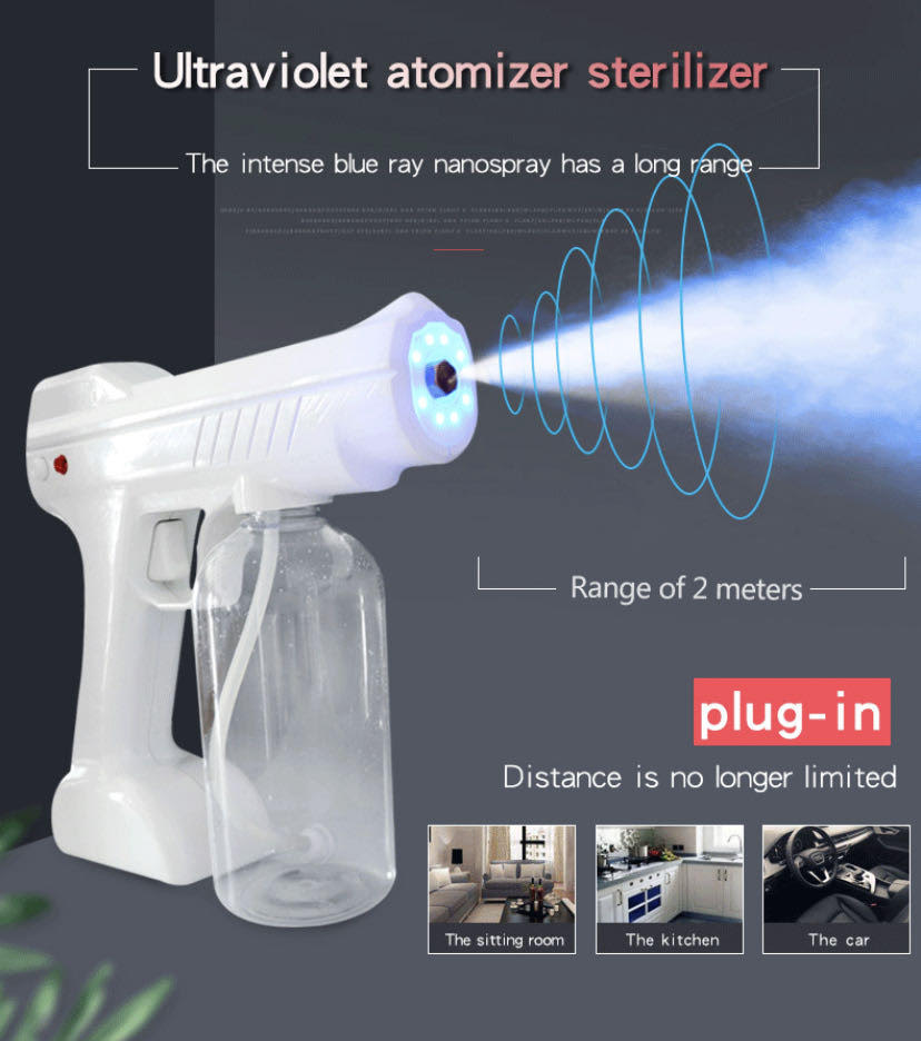 Handheld Electrostatic Battery Operated UV Sprayer